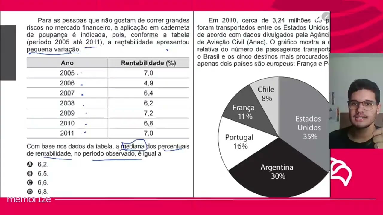 Resolução em Vídeo — Questão 167 ENEM 2014 PPL