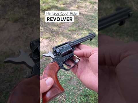 Heritage .22 Caliber Small Bore Carbine Western Style Rifle Review! (Rough Rider Revolver Action)