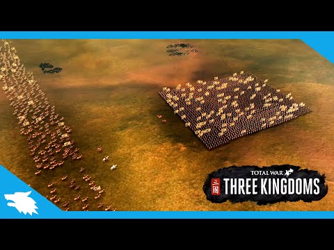 3000 HEAVY SPEARS vs 5000 SHOCK CAVALRY (Total War Three Kingdoms)