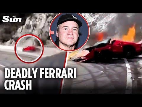 Horror moment Call of Duty creator KILLED in Ferrari fireball crash