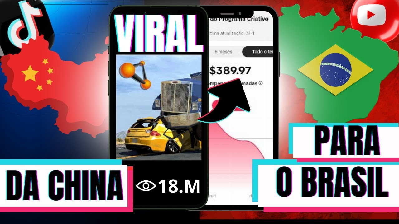 MODELANDO Canal Dark  da China video Viral Passo a Passo plataforma ixigua