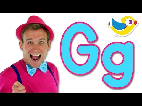 The Letter G Song - Learn the Alphabet