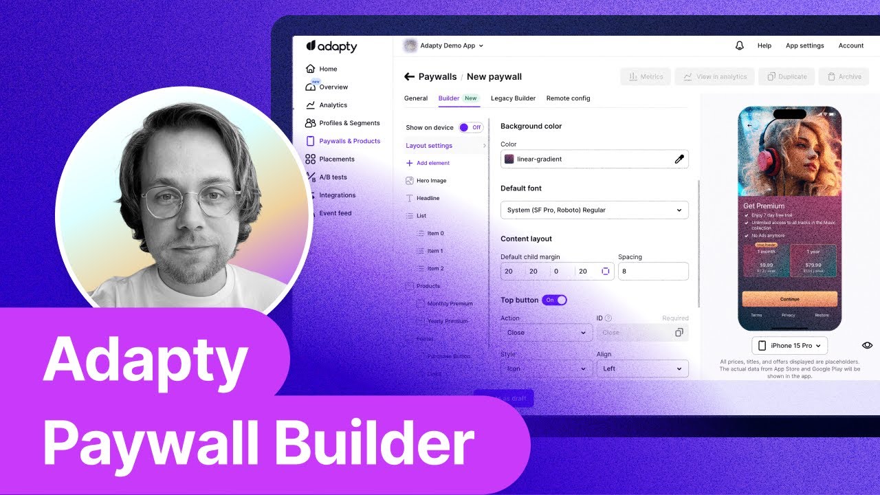 Adapty's Paywall Builder: How to Сreate Custom Paywalls in Minutes