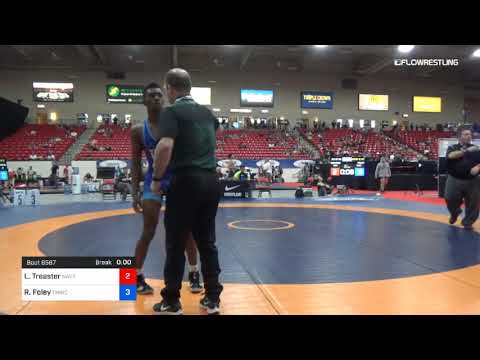 57 Kg Cons 16 2 Logan Treaster Navy Marine Corps RTC Vs RayVon Foley TMWC