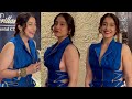 Regina Cassandra GLAMOROUS Visuals In Blue Dress Actress Regina Cassandra Sizzling Latest Videos