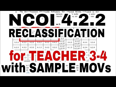 NCOI 4.2.2 for Teachers 3-4
