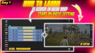 How to Learn UI Editor in WOW Map | UI Editor + Visual Programming | LEGEND OP