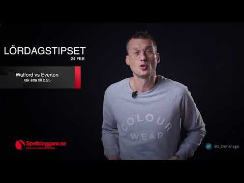 Speltips inför Liverpool - West Ham & Watford - Everton 24/2