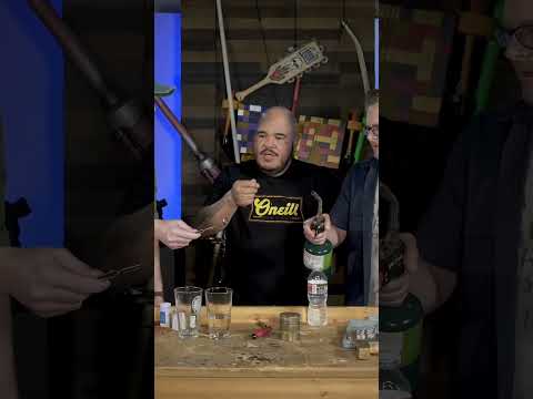 Heating and quenching a custom-made coin-ring 💧🪙💨