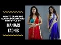How To Drape The Classic Dupatta And Pant Style Sari By Manjari Fadnis