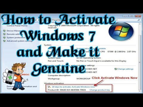 Descargar WINDOWS 7 GENUINE PRODUCT KEY FOR ACTIVATION DOWNL