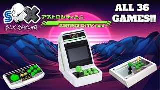 All 36 Games of Sega's Astro City Mini