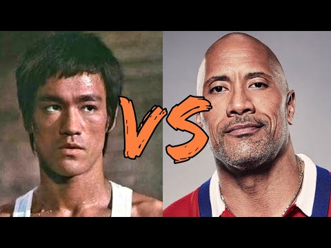 BRUCE LEE VS THE ROCK - Edit | KINGFOREARMS