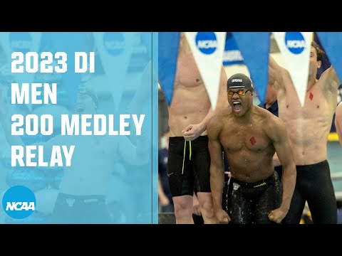 Men's 200 Medley Relay | 2023 NCAA swimming championships