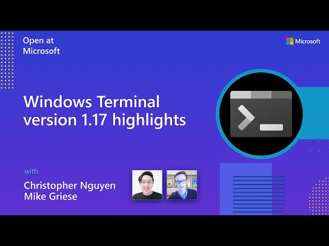 Windows Terminal version 1.17 highlights
