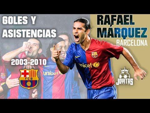 TODOS los goles y asistencias de RAFA MÁRQUEZ en el BARCELONA (Ibrahimovic, Henry, Eto'o)