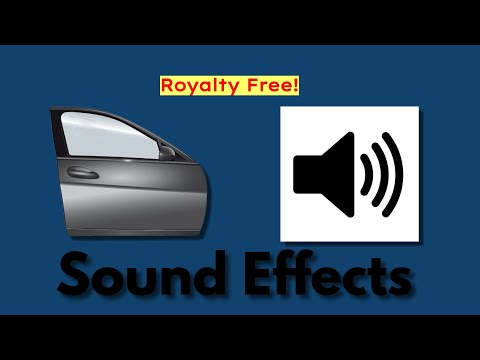 9 Best Car Door Shutting Sound Effects | Royalty Free