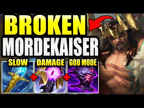 IF YOU STOP BUILDING MORDEKAISER JUNGLE WRONG HE IS COMPLETELY BROKEN! (FREE WINS)
