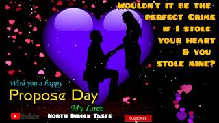 Propose Day Status 2022 | Chocolate Day Status 2022 | Teddy Day Status 2022 | Promise Day Status