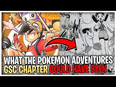 Pokémon Adventures Gold, Silver & Crystal Chapter Original Manga