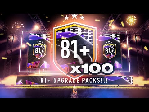 THESE PACKS ARE INSANE! 100 x 81+ Double Upgrade Packs! - FIFA 21 Ultimate Team
