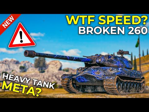 Heavy FASTER Than Medium Tanks! | World of Tanks Object 260 Field Modification