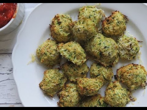 Baked Zucchini Tots Recipe - No Frying needed