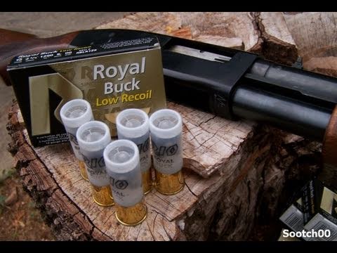Low Recoil 12 gauge 00 BuckShot Test