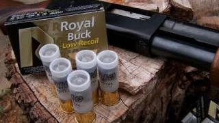 Low Recoil 12 gauge 00 BuckShot Test