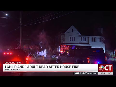 8-year-old and adult killed in North Haven, Connecticut house fire