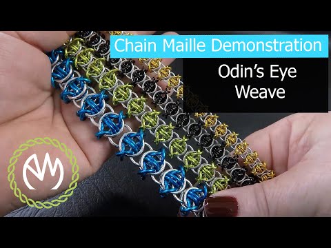 Chain Maille Tutorial - Odin's Eye Weave