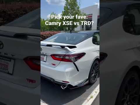 2022 Camry XSE or TRD - Pick Your Favorite!