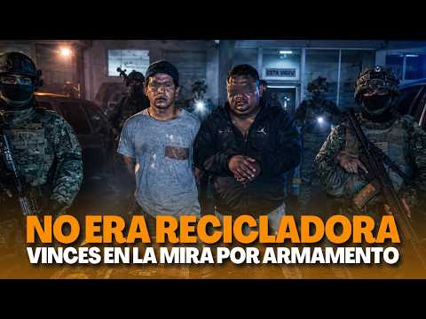 Operativo en Vinces: hallan armamento oculto dentro de una recicladora #ecuador #losrios #noticias