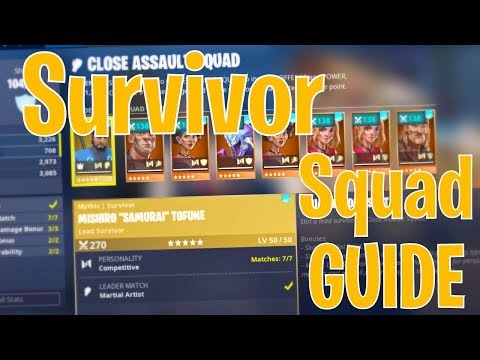 Fortnite survivors explained