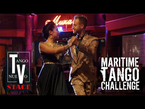 Joscha Engel & Sayaka Higuchi - tango show at Maritime Tango Challenge 2021, "Dime mi amor"