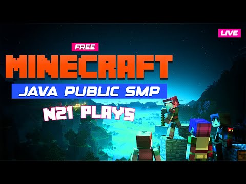 N21 Plays - 🔴Live | Minecraft Custom PC Server | Monster SMP | Free Public Java Server#n21plays #minecraft