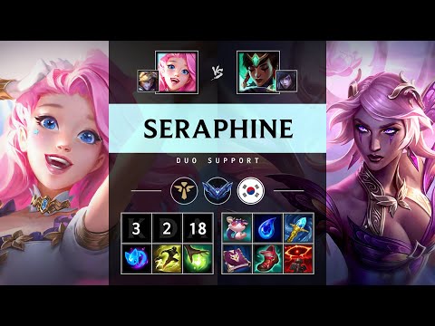 Seraphine Support vs Karma - KR Diamond Patch 25.S1.3