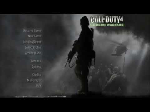 Call of Duty 4: Modern Warfare main menu theme song (OG) (Nostalgia).