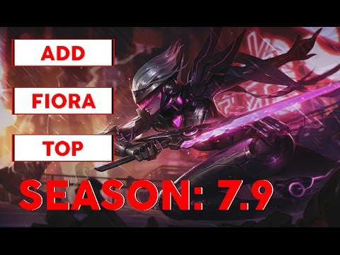 MVP ADD Play Fiora Top Challenger Korean Pro Replay