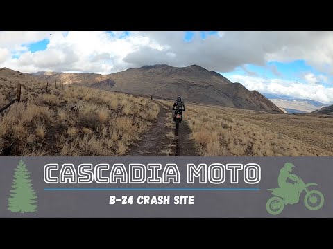 Dualsport: B-24 Crash Site in Eastern Oregon