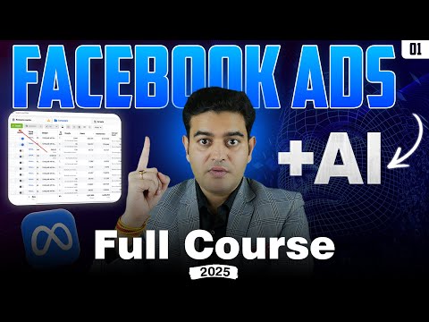 Meta Ads Course with AI 2025 Facebook Ads Course with AI by Marketing Fundas facebookads2025