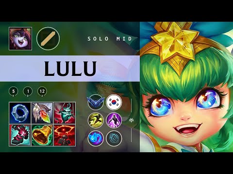 Lulu Mid vs Akali - KR Diamond Patch 25.24