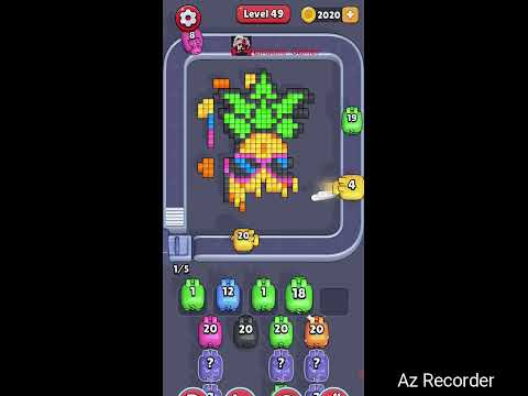 Pixel Flow Level 49 Walkthrough
