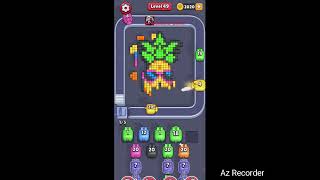 Pixel Flow level 49 hard level Walkthrough Solution