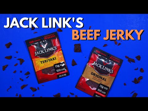 Best Jerky? JACK LINK's Meat Snacks Beef Jerky Review...