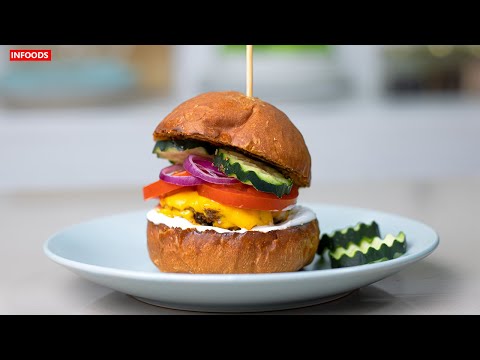 Make Burgers With Me | Delicious Burgers | How To Make Burgers | Infoods