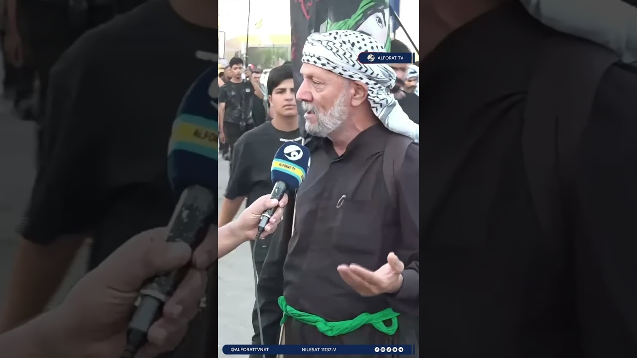 فيديو | دموعه تسبق كلماته… يروي قصة شفاءه هو وزوجته بفضل الله وكرم أهل البيت ع