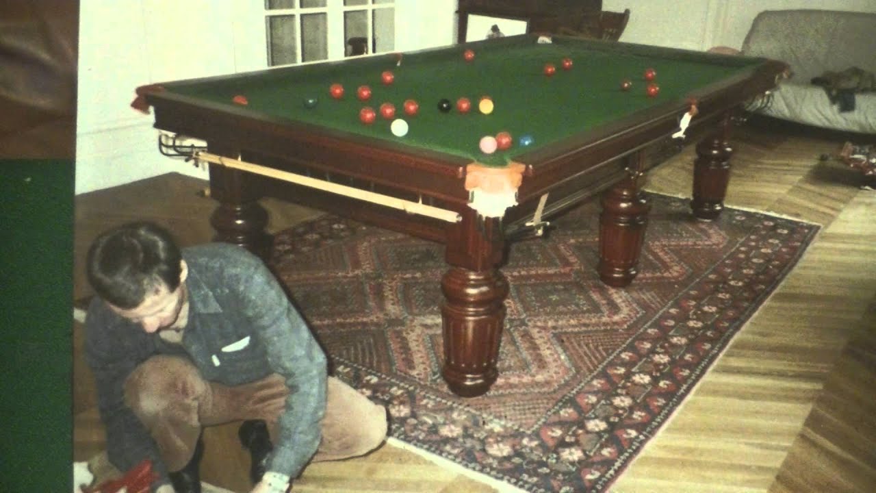 FIN DU MONTAGE D'UN BILLARD SNOOKER thumbnail