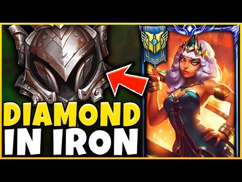 *ELO HELL EXISTS* DIAMOND PLAYER VISITS IRON 4 (65 KILL RAMPAGE) - League of Legends