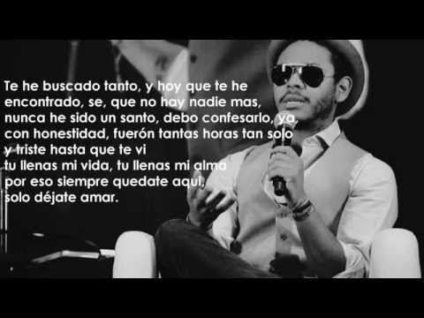 Sólo déjate amar - Kalimba (Letra)